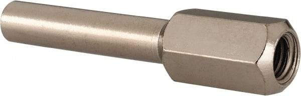 Tru-Maxx - 1" Length Flap Wheel Adapter - 5/8" Shank Length" x 1/4" Shank Diam, 1/4-20 Thread - Eagle Tool & Supply