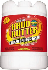 Krud Kutter - 5 Gal Bucket Cleaner/Degreaser - Liquid, Water-Based, Mild - Eagle Tool & Supply