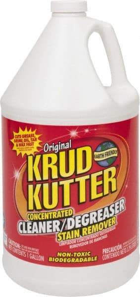 Krud Kutter - 1 Gal Bottle Cleaner/Degreaser - Liquid, Water-Based, Mild - Eagle Tool & Supply