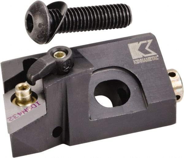 Kennametal - Series Kenloc, Right Hand, MDQN Toolholder Compatibility, DN.. Insert Compatibility, Indexable Turning Cartridge - Pin & Clamp Holding Method, 63mm OAL x 18mm OAW x 22.25mm OAH - Eagle Tool & Supply