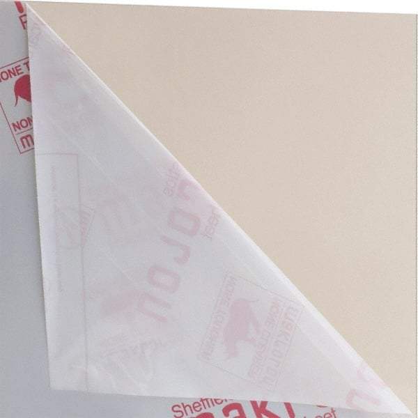 Made in USA - 1/8" Thick x 4' Wide x 4' Long, Polycarbonate Sheet - Bronze, Rockwell R-118 Hardness, ±10% Tolerance - Eagle Tool & Supply