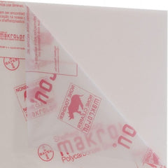 Made in USA - 51" x 4' x 3/16" White Polycarbonate Sheet - Eagle Tool & Supply