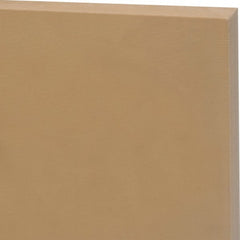Made in USA - 1' x 1' x 1/4" Mustard Yellow Kevlar/Nylon Sheet - Eagle Tool & Supply