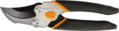 Fiskars - By-Pass Pruner - 5/8" Long Stainless Steel Blade, 5-1/2" Long Comfort Hand Grip Handle - Eagle Tool & Supply