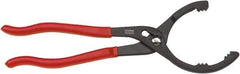 GearWrench - 2-1/2 to 3-7/8" Diam, Adjustable Oil Filter Plier - Steel, For Use with Oil Filters - Eagle Tool & Supply