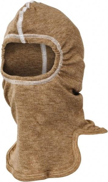 PRO-SAFE - Universal Size, Flame Resistant, PBI Hood - Beige - Eagle Tool & Supply