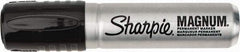 Sharpie - Black Permanent Marker - Chisel Extra Large Tip, AP Nontoxic Ink - Eagle Tool & Supply