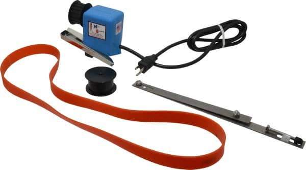 Mini-Skimmer - 18" Reach, 0.25 GPH Oil Removal Capacity, 115 Max Volt Rating, Belt Oil Skimmer - 40 to 125°F - Eagle Tool & Supply