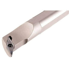 Iscar - 47.5mm Min Bore Diam, 350mm OAL, 40mm Shank Diam, A-SVQC Indexable Boring Bar - 64mm Max Bore Depth, VCGT 2205.. Insert, Screw Holding Method - Eagle Tool & Supply