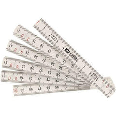 Wiha - Folding Rules Overall Length (Feet): 3.25 Graduation (Inch): 1/2 - Eagle Tool & Supply