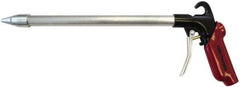 Value Collection - 120 Max psi Whisper Jet Pistol Grip Blow Gun - 1/4 NPT Inlet, 12" Tube Length, Aluminum - Eagle Tool & Supply