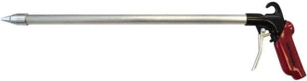 Value Collection - 120 Max psi Whisper Jet Pistol Grip Blow Gun - 1/4 NPT Inlet, 18" Tube Length, Aluminum - Eagle Tool & Supply