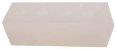 Made in USA - 1/2" Inlet, 3/8" Outlet Manifold - 4-3/4" Long x 1-1/2" Wide x 1-1/2" High, 0.2" Mount Hole, 2 Inlet Ports, 4 Outlet Ports - Eagle Tool & Supply