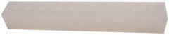 Made in USA - 3/8" Inlet, 1/4" Outlet Manifold - 9.38" Long x 1-1/4" Wide x 1-1/4" High, 0.2" Mount Hole, 2 Inlet Ports, 10 Outlet Ports - Eagle Tool & Supply