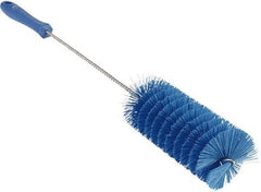 Vikan - 2-3/8" Diam Polyester Valve Brush - 19-5/8" OAL, 5-13/16" Head Length, Polypropylene & Stainless Steel Handle - Eagle Tool & Supply