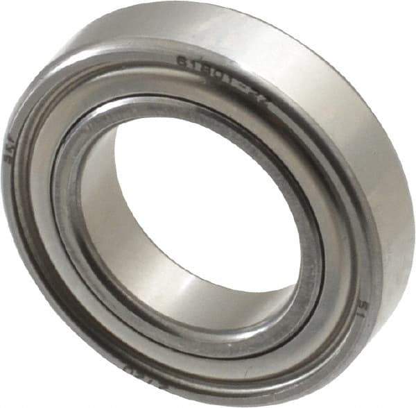 SKF - 12mm Bore Diam, 21mm OD, Double Shield Thin Section Radial Ball Bearing - 5mm Wide, 1 Row, Round Bore, 151 Lb Static Capacity, 321 Lb Dynamic Capacity - Eagle Tool & Supply