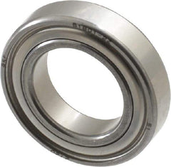 SKF - 12mm Bore Diam, 21mm OD, Double Shield Thin Section Radial Ball Bearing - 5mm Wide, 1 Row, Round Bore, 151 Lb Static Capacity, 321 Lb Dynamic Capacity - Eagle Tool & Supply