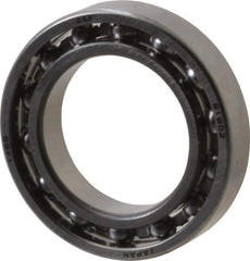 SKF - 15mm Bore Diam, 24mm OD, Open Thin Section Radial Ball Bearing - 5mm Wide, 1 Row, Round Bore, 180 Lb Static Capacity, 351 Lb Dynamic Capacity - Eagle Tool & Supply