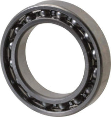 SKF - 17mm Bore Diam, 26mm OD, Open Thin Section Radial Ball Bearing - 5mm Wide, 1 Row, Round Bore, 209 Lb Static Capacity, 378 Lb Dynamic Capacity - Eagle Tool & Supply