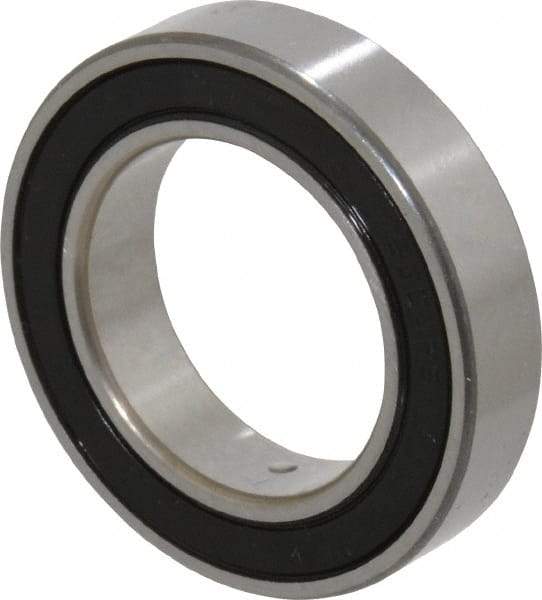 SKF - 20mm Bore Diam, 32mm OD, Double Seal Thin Section Radial Ball Bearing - 7mm Wide, 1 Row, Round Bore, 337 Lb Static Capacity, 607 Lb Dynamic Capacity - Eagle Tool & Supply