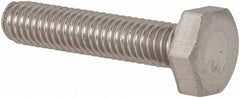 Value Collection - M3x0.50mm Metric Coarse, 14mm Length Under Head Hex Head Cap Screw - Fully Threaded, Grade 18-8 & Austenitic A2 Stainless Steel, Uncoated, 5.5mm Hex - Eagle Tool & Supply