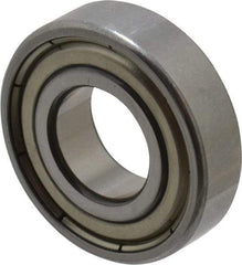 SKF - 10mm Bore Diam, 22mm OD, Double Shield Thin Section Radial Ball Bearing - 6mm Wide, 1 Row, Round Bore, 169 Lb Static Capacity, 438 Lb Dynamic Capacity - Eagle Tool & Supply