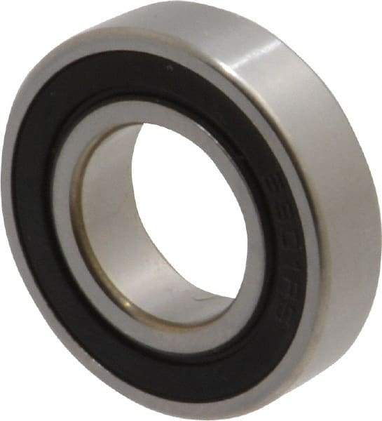 SKF - 12mm Bore Diam, 24mm OD, Double Seal Thin Section Radial Ball Bearing - 6mm Wide, 1 Row, Round Bore, 220 Lb Static Capacity, 506 Lb Dynamic Capacity - Eagle Tool & Supply
