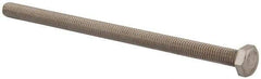 Value Collection - M8x1.25mm Metric Coarse, 140mm Length Under Head Hex Head Cap Screw - Fully Threaded, Grade 18-8 & Austenitic A2 Stainless Steel, Uncoated, 13mm Hex - Eagle Tool & Supply