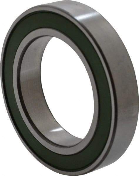 SKF - 35mm Bore Diam, 55mm OD, Double Seal Thin Section Radial Ball Bearing - 10mm Wide, 1 Row, Round Bore, 1,390 Lb Static Capacity, 2,150 Lb Dynamic Capacity - Eagle Tool & Supply