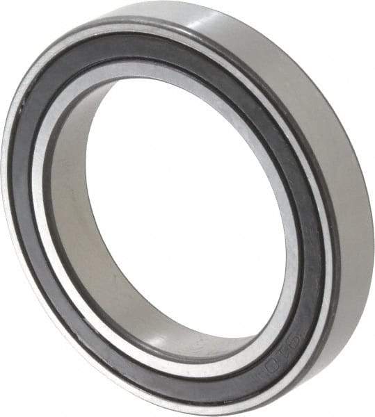 SKF - 50mm Bore Diam, 72mm OD, Double Seal Thin Section Radial Ball Bearing - 12mm Wide, 1 Row, Round Bore, 2,340 Lb Static Capacity, 3,280 Lb Dynamic Capacity - Eagle Tool & Supply
