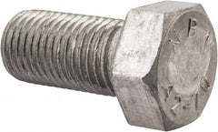 Value Collection - M22x2.50mm Metric Coarse, 45mm Length Under Head Hex Head Cap Screw - Eagle Tool & Supply