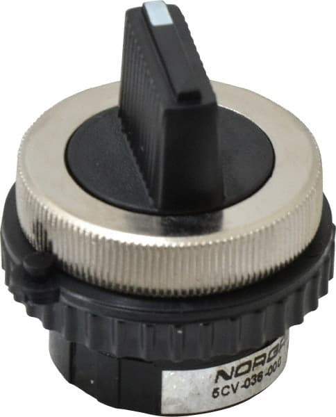 Norgren - 10-32 UNF Selector Valve - 3-Way, 6 Position, 0.03 CV Rate & Rotary Switch Detented - Eagle Tool & Supply