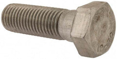 Value Collection - M24x3.00mm Metric Coarse, 75mm Length Under Head Hex Head Cap Screw - Partially Threaded, Grade 18-8 & Austenitic A2 Stainless Steel, Uncoated, 36mm Hex - Eagle Tool & Supply