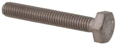 Value Collection - M3x0.50mm Metric Coarse, 20mm Length Under Head Hex Head Cap Screw - Fully Threaded, Grade 316 & Austenitic A4 Stainless Steel, Uncoated, 5.5mm Hex - Eagle Tool & Supply