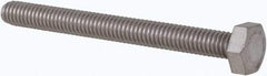 Value Collection - M4x0.70mm Metric Coarse, 40mm Length Under Head Hex Head Cap Screw - Fully Threaded, Grade 316 & Austenitic A4 Stainless Steel, Uncoated, 7mm Hex - Eagle Tool & Supply