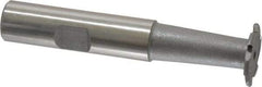 Value Collection - 1/32" Radius, 1/16" Circle Diam, 3/4" Cutter Diam, Shank Connection, Convex Radius Cutter - 1/2" Shank Diam, 3" OAL, High Speed Steel, Uncoated, 6 Teeth, Weldon Flat - Eagle Tool & Supply