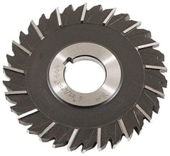 Keo - 6" Blade Diam x 1/8" Blade Thickness, 1-1/4" Hole, 40 Teeth, High Speed Steel Side Chip Saw - Staggered Tooth, Arbor Connection, Right Hand Cut, Uncoated - Eagle Tool & Supply