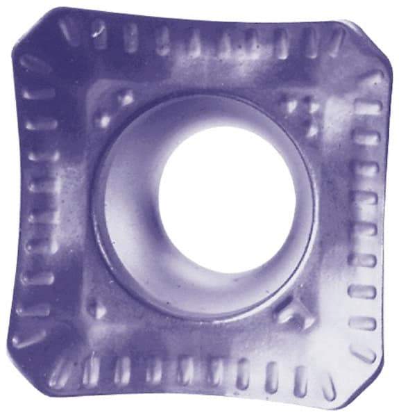 Tungaloy - SDMT1204 ML Grade AH330 Carbide Milling Insert - 3/16" Thick, 1/2" Inscribed Circle - Eagle Tool & Supply