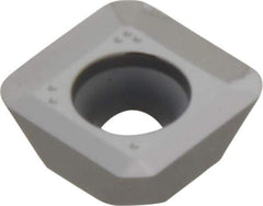 Tungaloy - SDGT1204 AJ Grade TH10 Carbide Milling Insert - Uncoated, 3/16" Thick, 1/2" Inscribed Circle - Eagle Tool & Supply