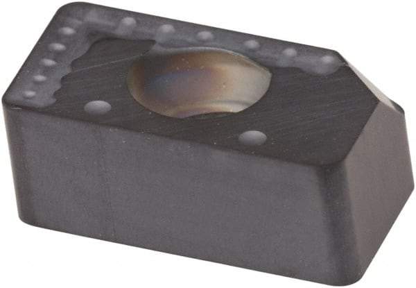 Tungaloy - XXMU12X408 MJ Grade AH120 Carbide Milling Insert - TiAlN Finish, 1/32" Corner Radius - Eagle Tool & Supply