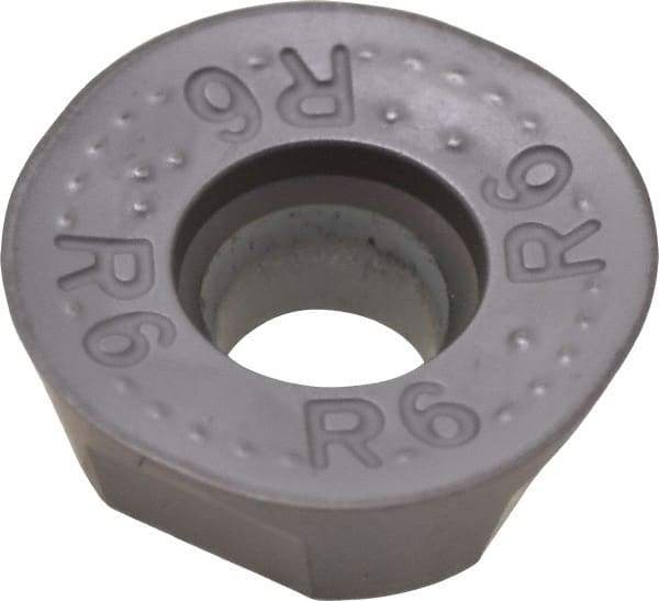 Tungaloy - RDMT1204 MJ Grade AH120 Carbide Milling Insert - TiAlN Finish, 4.76mm Thick, 1/2" Inscribed Circle, 6mm Corner Radius - Eagle Tool & Supply