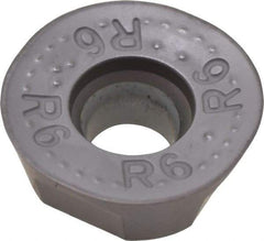 Tungaloy - RDMT1204 MJ Grade AH120 Carbide Milling Insert - TiAlN Finish, 4.76mm Thick, 1/2" Inscribed Circle, 6mm Corner Radius - Eagle Tool & Supply