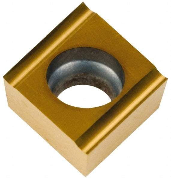 Tungaloy - CCGT21.5V FRJ10 Grade J740 Carbide Turning Insert - Uncoated, 80° Diamond, 1/4" Inscr Circle, 3/32" Thick, 0.0012" Corner Radius - Eagle Tool & Supply