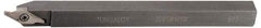 Tungaloy - JSVG, External, Right Hand, 23mm Max Depth of Cut, Indexable Grooving Tool Holder - JVGR1... Insert Compatibility, 16mm Shank Height, 16mm Shank Width, 125mm OAL - Eagle Tool & Supply