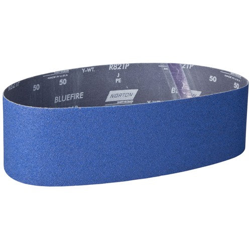 4″ × 36″ NorZon Plus R821 Narrow Belt 60 Grit Zirconia Alumina - Eagle Tool & Supply