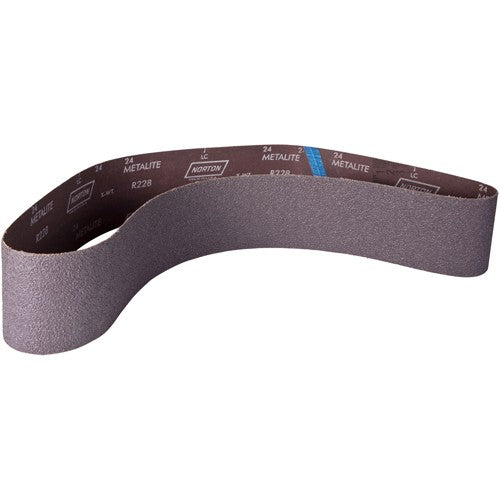 4″ × 60″ Metalite R228 Narrow Belt 40 Grit Aluminum Oxide - Eagle Tool & Supply