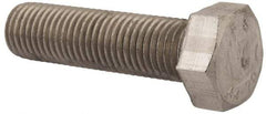 Value Collection - M24x3.00mm Metric Coarse, 90mm Length Under Head Hex Head Cap Screw - Fully Threaded, Grade 316 & Austenitic A4 Stainless Steel, Uncoated, 36mm Hex - Eagle Tool & Supply