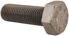 Value Collection - M30x3.50mm Metric Coarse, 90mm Length Under Head Hex Head Cap Screw - Fully Threaded, Grade 316 & Austenitic A4 Stainless Steel, Uncoated, 46mm Hex - Eagle Tool & Supply