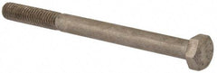 Value Collection - M5x0.80mm Metric Coarse, 60mm Length Under Head Hex Head Cap Screw - Partially Threaded, Grade 316 & Austenitic A4 Stainless Steel, Uncoated, 8mm Hex - Eagle Tool & Supply