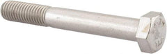 Value Collection - M12x1.75mm Metric Coarse, 90mm Length Under Head Hex Head Cap Screw - Partially Threaded, Grade 316 & Austenitic A4 Stainless Steel, Uncoated, 19mm Hex - Eagle Tool & Supply